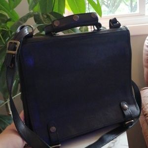 I Medici Italian leather briefcase messenger bag